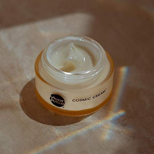 Moon Juice Cosmic Cream Vegan Collagen Protecting Moisturizer - Adaptogenic Dewy Face Lotion with Ashwagandha, Emollient Fatty Acids & Mushroom - Clean, Cruelty-Free & Sustainably-Sourced (1.7oz) Moon Juice uk supplements