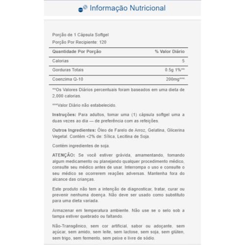 Puritan's Pride Q-Sorb CoQ10 200mg Supports Heart Health,120 Softgels Puritan's Pride uk supplements
