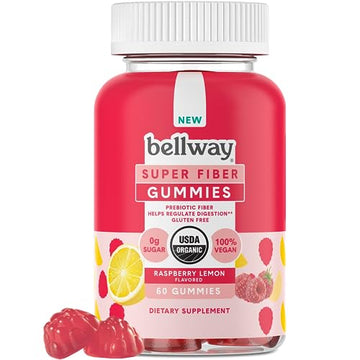 Bellway Super Fiber Gummies for Adults - Sugar Free Organic Fiber Supplement Bellway uk supplements