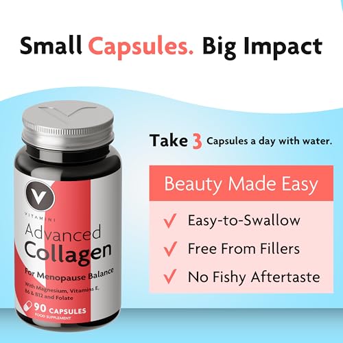 Premium Advanced Collagen Capsules for Menopause and Perimenopause – Collagen V Vitamini uk supplements