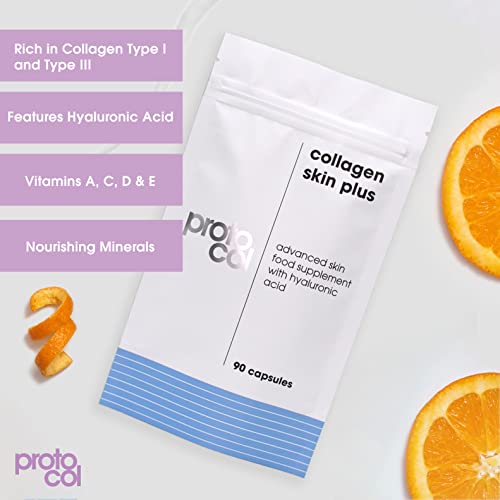 Proto-Col Collagen and Hyaluronic Acid Strong Supplement with Vitamin A, C and D Proto-Col uk supplements