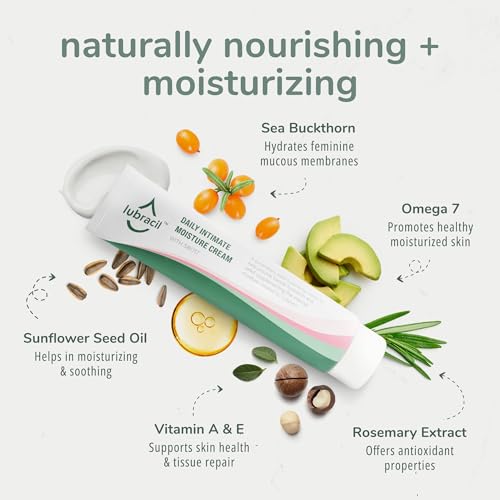 Lubracil - Topical Vulva Cream - Daily Care Moisturizer Helping with Vaginal Dryness, Burning, Lubracil uk supplements