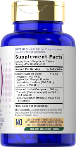Carlyle Bloat & Gas Support for Men & Women | 120 Tablets | Extra Strength Pills | Supplement Carlyle uk supplements