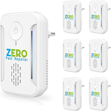 Ultrasonic Pest Repeller, Indoor Ultrasonic Repellent for Roach, Rodent ZEROPEST uk supplements