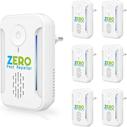 Ultrasonic Pest Repeller, Indoor Ultrasonic Repellent for Roach, Rodent ZEROPEST uk supplements