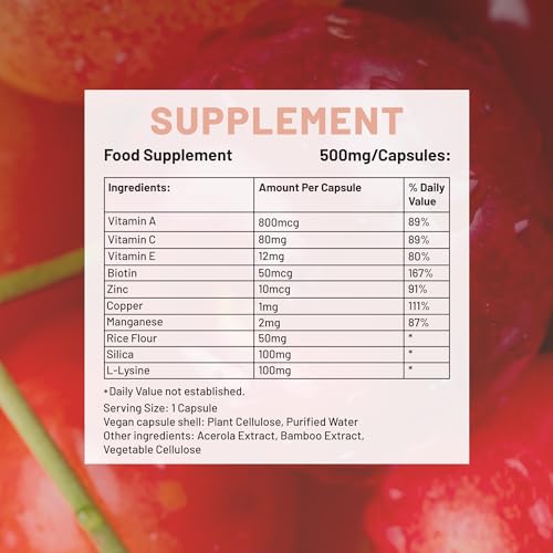 Vegan Collagen Supplement for Skin, Hair, Nails, Joints & Bones with Vegan Vitality uk supplements
