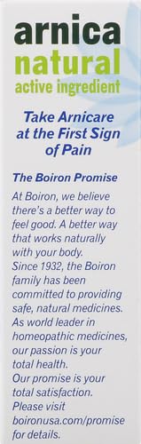 Boiron Arnicare Tablets for Pain Relief from Muscle Pain, Joint Soreness, Swelling from Injury or Bruises Boiron uk supplements