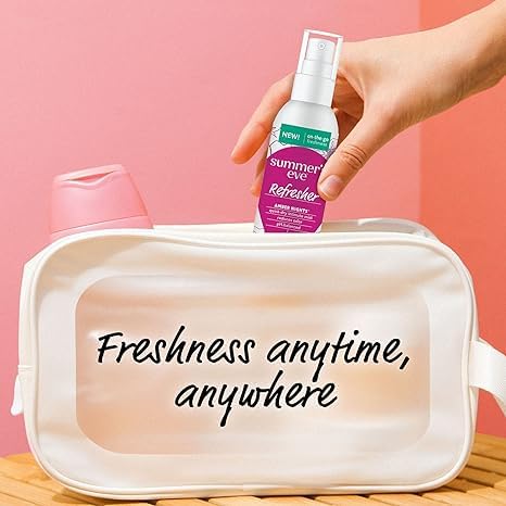 Summer's Eve Refresher Mist, Feminine Spray Reduces Odor, Amber Nights, Body Spray for Women Summer's Eve uk supplements