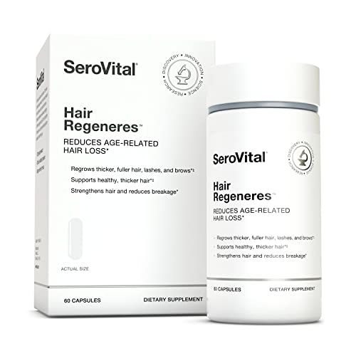 SeroVital Hair Regeneres - Formulated For Women Seeking Enhanced Hair Growth Serovital uk supplements