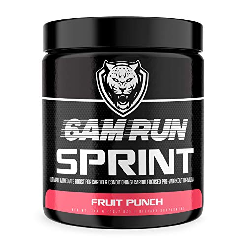6AM Run Sprint - Pre Workout Powder for Instant Energy Boost for Cardio and Focus 6AM Run uk supplements