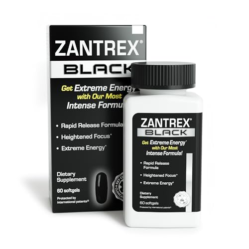 Zantrex Black – Energizing Weight Management Supplement Pills – Clinically Validated Zantrex uk supplements