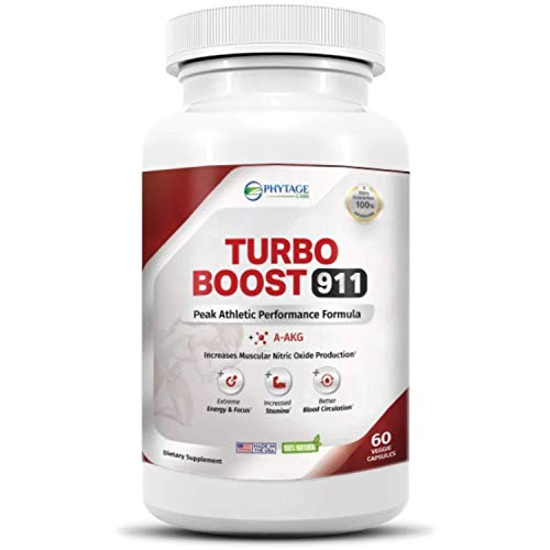 Phytage Labs Turbo Boost 911 Nitric Oxide Booster, Circulation, Energy Boost, Mental Focus Phytage Labs uk supplements
