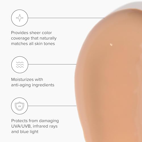 DRMTLGY Tinted Moisturizer with SPF 46. Universal Tint. All-In-One Face DRMTLGY uk supplements