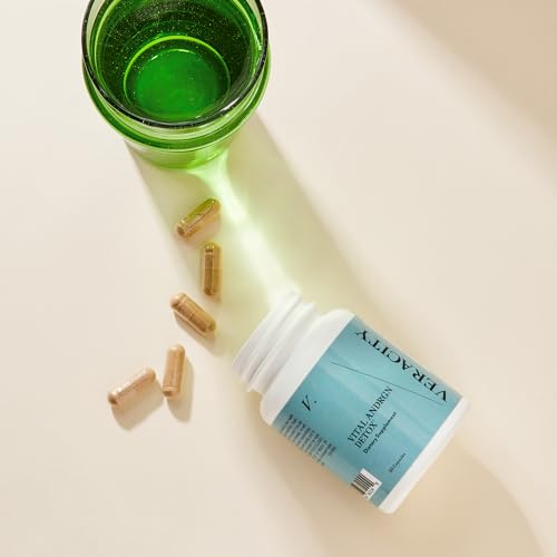 VERACITY SELFCARE Androgen Detox Fatigue Ease, Hair Growth Supplement, Hormone Balance VERACITY SELFCARE uk supplements