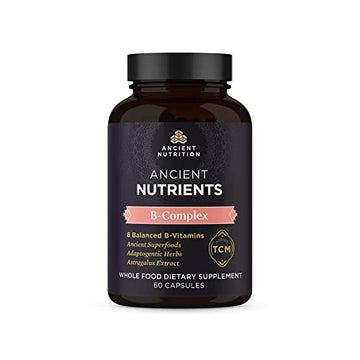 Ancient Nutrition Vitamin B Complex Supplement, 8 Balanced B-Vitamins, Supports Healthy Ancient Nutrition uk supplements
