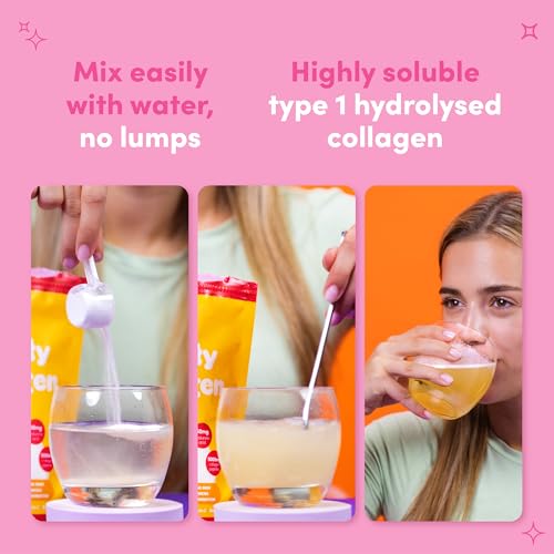 SOLV Premium 5000mg Pure (Type 1) Marine Collagen Peptides 50mg Hyaluronic Acid, Vit C, Biotin, Vitamin A SOLV uk supplements