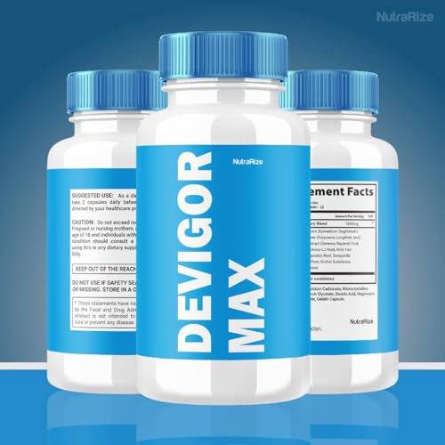 (3 Pack) Devigor Max - Devigor Max Pills for Man, Devigor Max Supplement to Promote NutraRize uk supplements