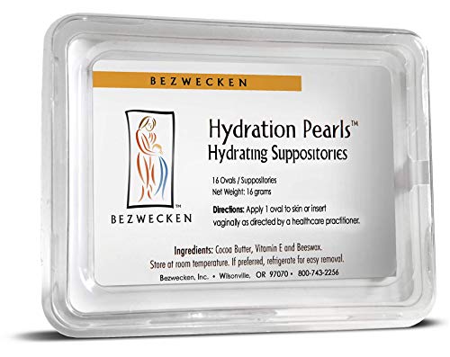 Bezwecken – Hydration Pearls Oval Suppositories – 16 Oval Suppositories – Professionally Formulated Bezwecken uk supplements