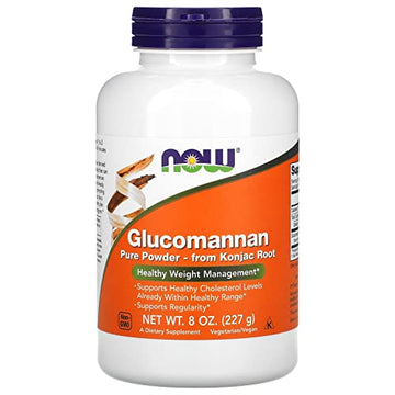 NOW Supplements, Glucomannan (Amorphophallus konjac) Pure Powder, Supports Regularity NOW uk supplements