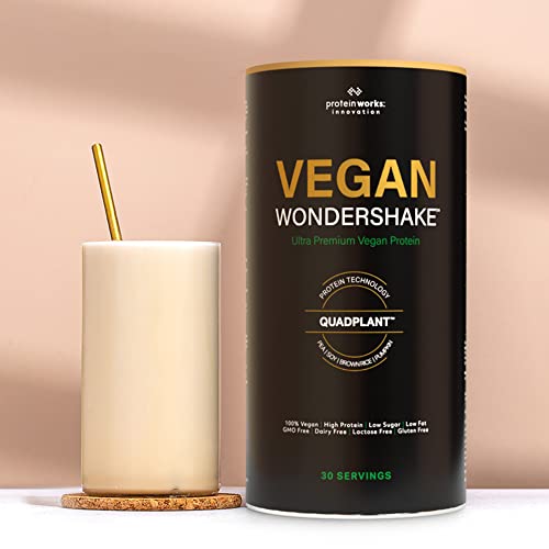 Protein Works - Vegan Wondershake, Vegan Protein Shake, Multi Award Winning Vegan Protein Powder Protein Works uk supplements