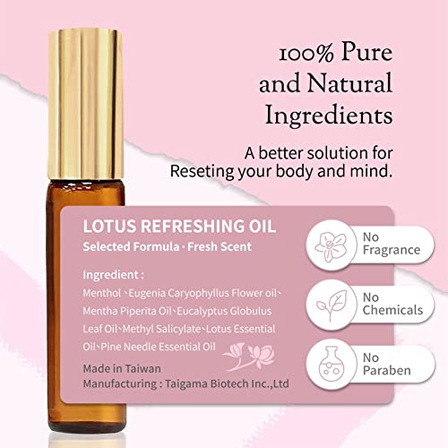 Don Du Ciel Organic and Kid-Friendly Lotus Essential Oil Blend Roll On for Stress Relief and Itch Relief Don Du Ciel uk supplements