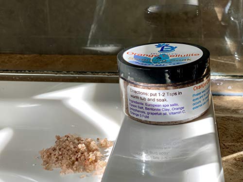 Cellulite and Slimming Salt Bath Soak With Orange Polyphenols,4oz Jar, Diva Stuff Diva Stuff uk supplements