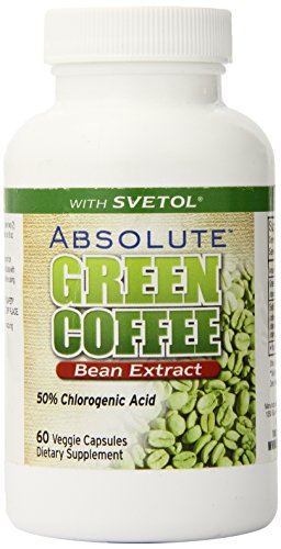 Absolute Nutrition Diet Supplement, Green Coffee Bean Extract with Svetol, 60 Count Absolute Nutrition uk supplements