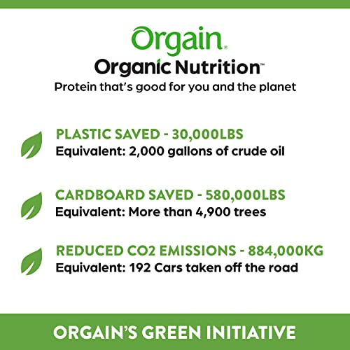 Orgain Organic Vegan Protein Powder, Iced Coffee - 21g Plant Based Protein, Gluten Free Orgain uk supplements