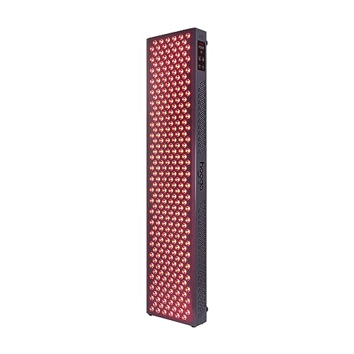 Hooga Red Light Therapy, Red Near Infrared LED Panel, 300 Quad Chip Flicker Free LEDs, Ultra Series hooga uk supplements