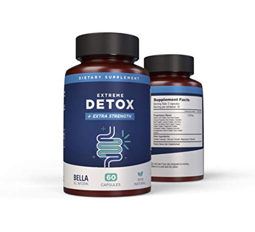 Bella All Natural Extreme Detox - Colon Cleanse and Full Body Detox - 60 Caps Bella All Natural uk supplements