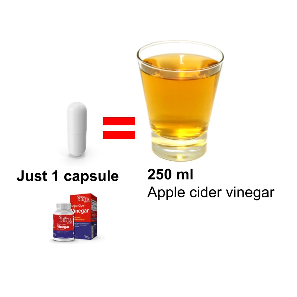 Reduce Abdominal Fat - Vinegar Capsules - Best for Weight Loss - Glucose Ni una dieta más uk supplements