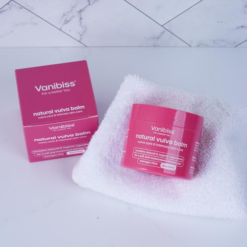 Vanibiss Natural Vulva Balm - Vulva Cream & Tender Skin Care -Topical Vulvar Moisturizer Vanibiss uk supplements