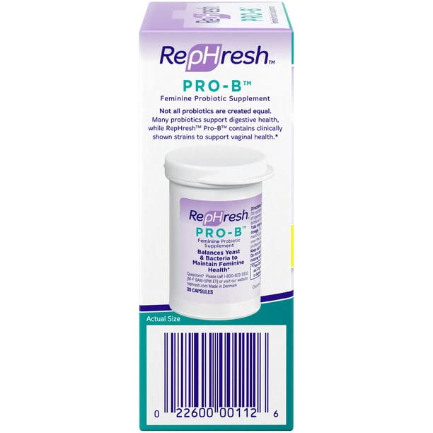 Rephresh Pro B Fem Supple Size 30ct Rephresh Pro B Fem Supplement 30ct My Store uk supplements