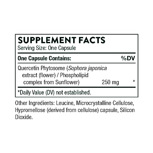 THORNE Quercetin Phytosome - Exclusive Phytosome Complex for Immune Health THORNE uk supplements