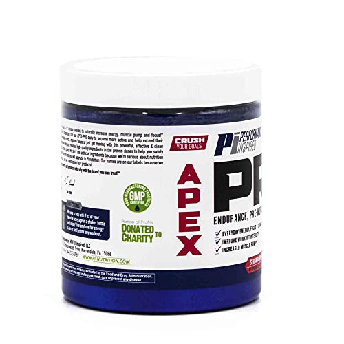 PERFORMANCE INSPIRED Nutrition - APEX Pre Workout Powder - Increase Energy & Endurance PERFORMANCE INSPIRED uk supplements