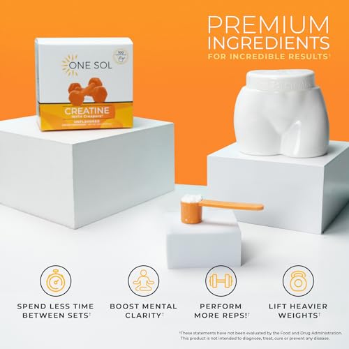 One Sol Creatine for Women Booty Gain, All Natural Women's Creatine Powder One Sol uk supplements