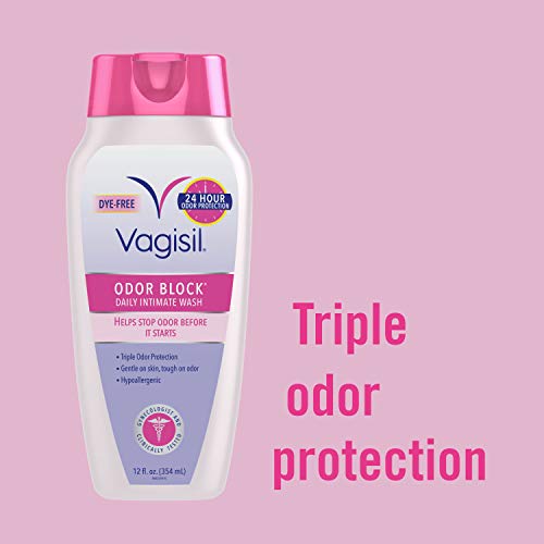 Vagisil Odor Block Multipack for Women, Daily Intimate wash, 20 Feminine Wipes, and Dry Wash Vagisil uk supplements