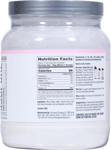 Isopure Protein Powder, Clear Whey Isolate Protein, Post Workout Recovery Drink Mix Isopure uk supplements
