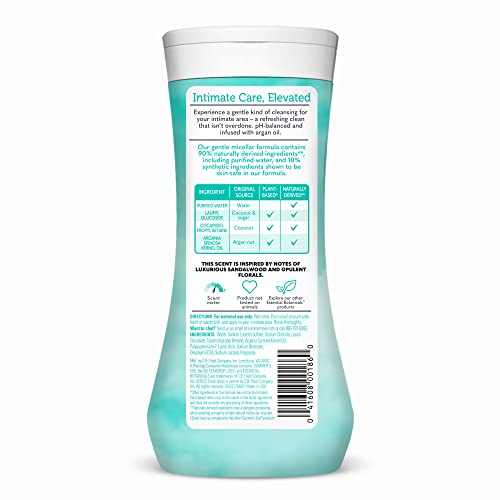 Summer's Eve Essential Botanicals Gentle Wash with Argan Oil, Removes Odor, pH balanced, 12 fl oz Summer's Eve uk supplements