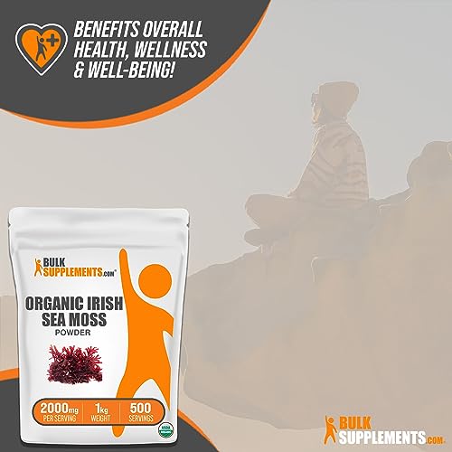 BULKSUPPLEMENTS.COM Organic Irish Sea Moss Powder - Sea Moss Supplement BULKSUPPLEMENTS.COM uk supplements