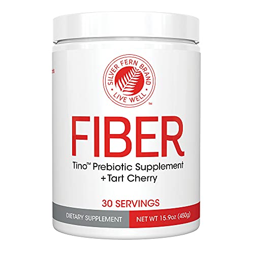 Tino Natural Gluten Free Prebiotic Fiber Supplement - with Tart Cherry Extract & Polycan Silver Fern uk supplements