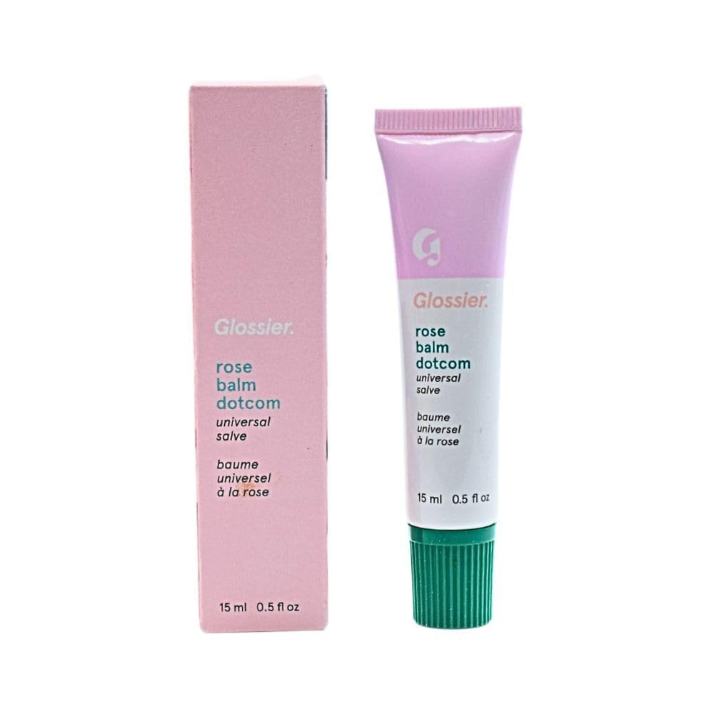 Glossier Balm Dotcom Lip Balm and Skin Salve - Rose - Sheer Pink Tint Glossier uk supplements