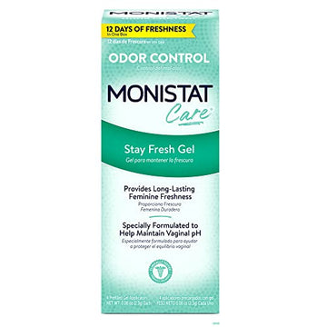 Monistat Stay Fresh Gel, Odor Eliminating Gel for Feminine Care, Fragrance Free Vaginal Gel, Prefilled Monistat uk supplements