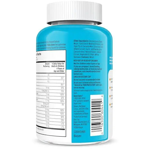 One A Day Kids Multivitamin Gummies, Kids Vitamins with Vitamin C, D, E & Zinc for Immune Support, Childrens Gummy Vitamins ONE A DAY uk supplements
