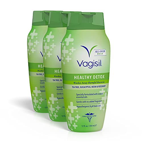 Vagisil Feminine Wash for Intimate Area Hygiene, Healthy Detox, All Over Body Wash for Women Vagisil uk supplements