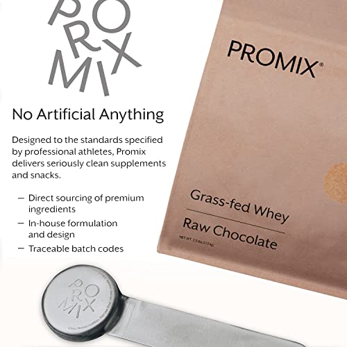 Promix Whey Protein Powder, Raw Chocolate - 2.5lb Bulk - Grass-Fed & 100% All ProMix Nutrition uk supplements