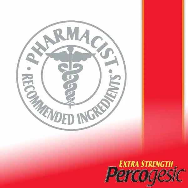 Percogesic Extra Strength Pain Relief | Aspirin Free Dual Action Relief | 40 Coated Caplets (3 Pack) Percogesic uk supplements