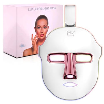 Red Light Therapy M-Ask Red Light Facial M-Ask Red Light Therapy for Face 7-1 Colors Light for Face Home Use LORICK uk supplements