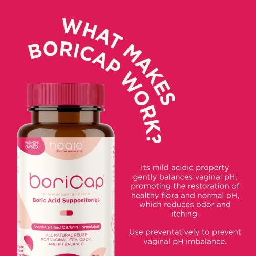BoriCap 30 and UroQuel 30 Bundle for Vaginal pH and Overactive Bladder BoriCap uk supplements