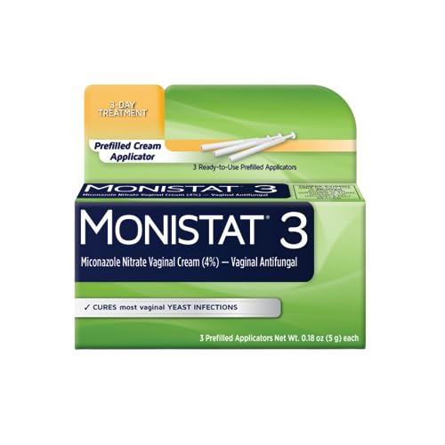 MONISTAT 3 Cream PREFILLED 1EA J&J Consumer Sector Birsppy uk supplements